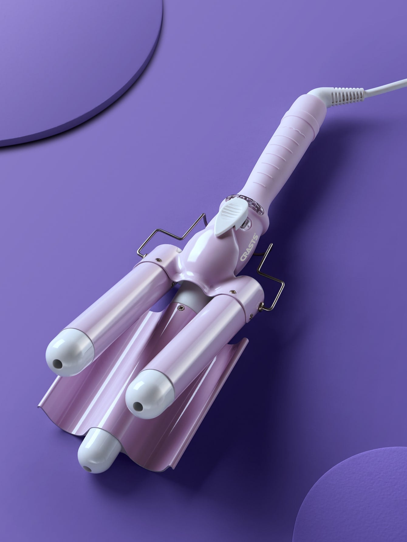 Temperature Display Hair Curling Iron