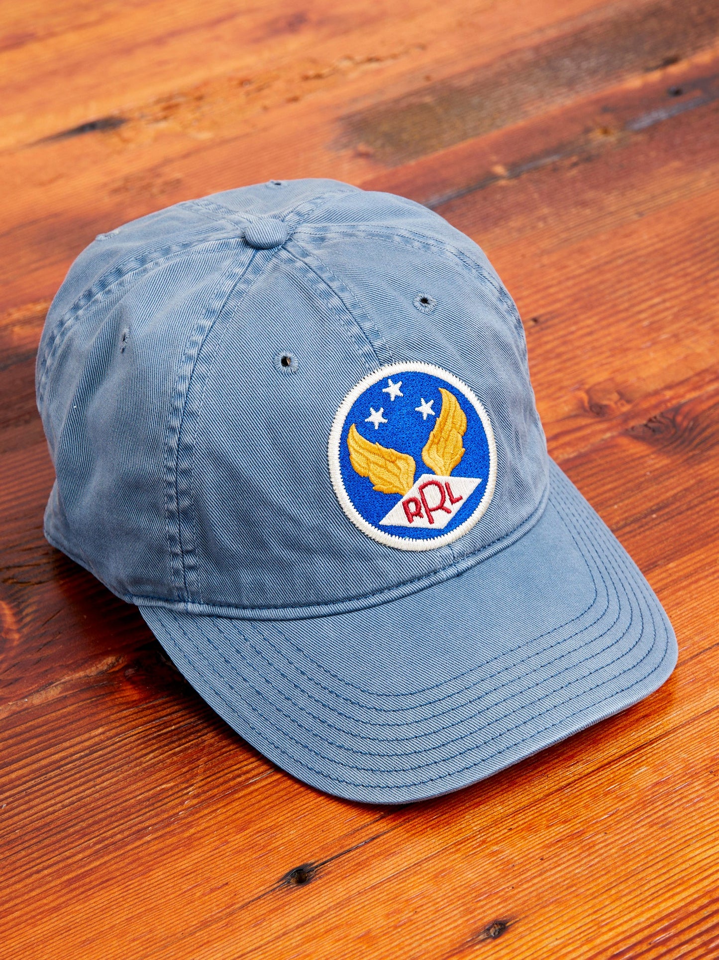 Twill Baseball Cap in Midnight Blue