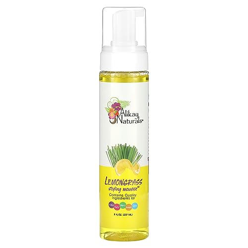 Alikay Naturals Lemongrass Styling Mousse 8 oz