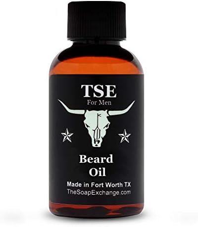 TSE for Men Beard Oil - Lumberjack Scent - Hand Crafted 2 fl oz / 60 ml Deep Conditioner, Nourishing Softener, Natural Ingredients, Stop Itching, Made in the USA.