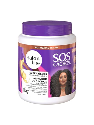 Salon Line - Linha Tratamento (SOS Cachos) - Ativador De Cachos Nutritivo 1000 Gr - (Salon Line - Treatment (SOS Curls) Collection - Nourishing Curl Activator Net 35.27 Oz)