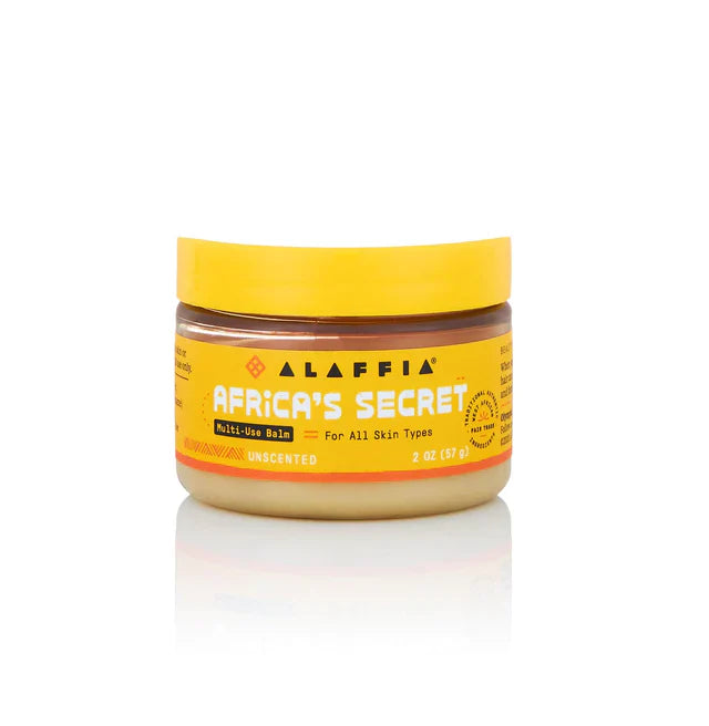 Alaffia Africa's Secret Multi-Use Balm, Unscented