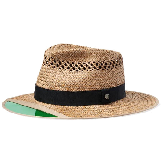W Hunter Straw Fedora Hat SU23
