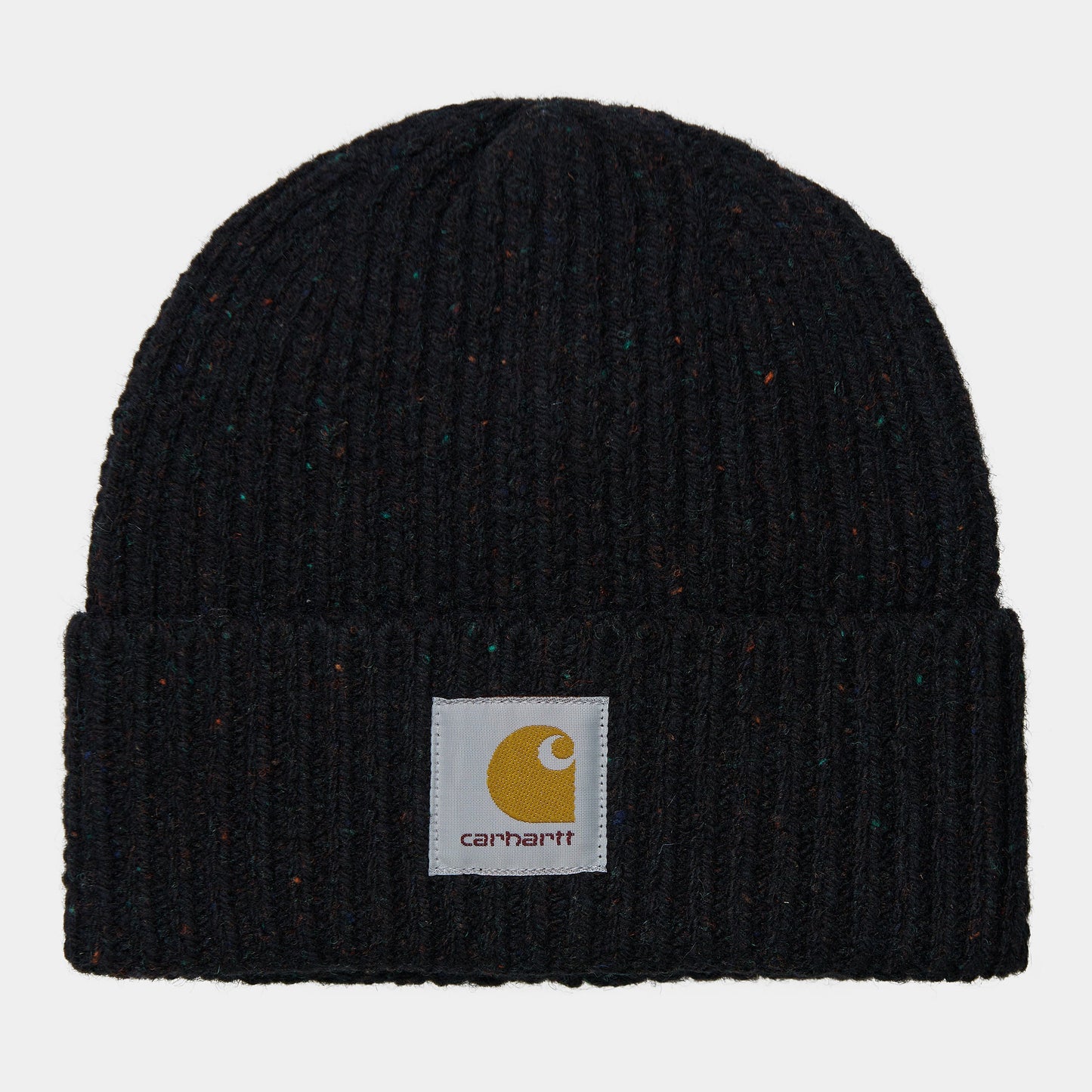 Carhartt WIP Mens Anglistic Beanie - Speckled Black