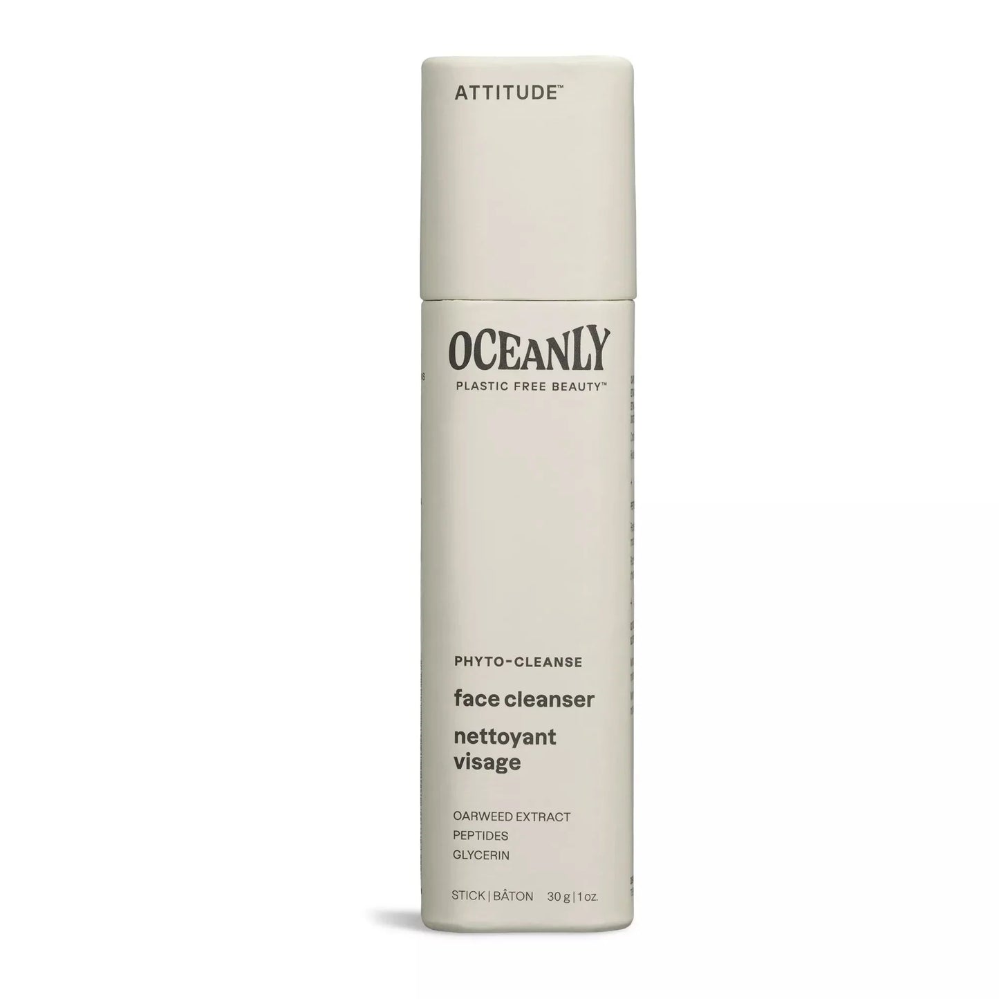 ATTITUDE Oceanly Phyto-Cleanse, Face Cleanser w/Peptides