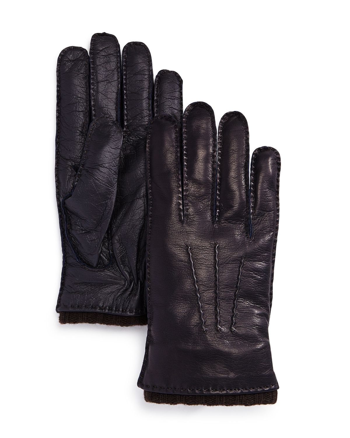 The Men's Store Napa Tech Palm Glove Blue/Brown