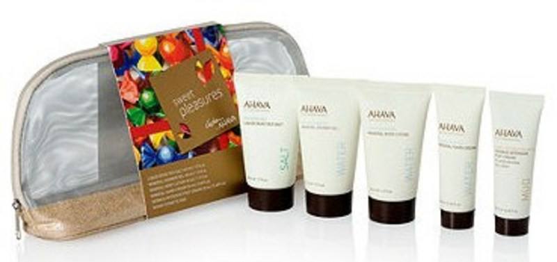 AHAVA SWEET PLEASURES HOLIDAY TRAVEL GIFT SET 5 PIECE