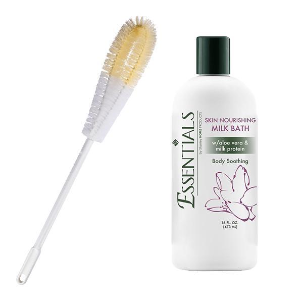 Skin Nourishing Milk Bath + Foot & Body Spa Brush