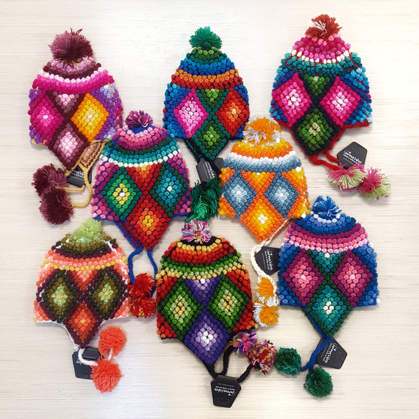 Serena Vibes Tassle Pom Hat