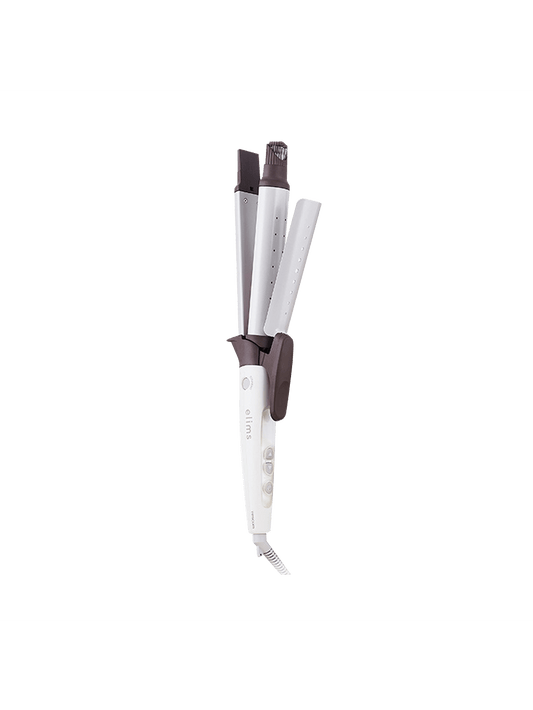 TESCOM TESCOM Negative Ion 2WAY Steam Curling Iron 32mm Latte White TW553A-W 1unit