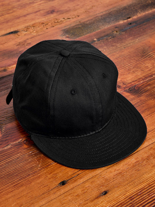 Blue Owl Baseball Cap in Black