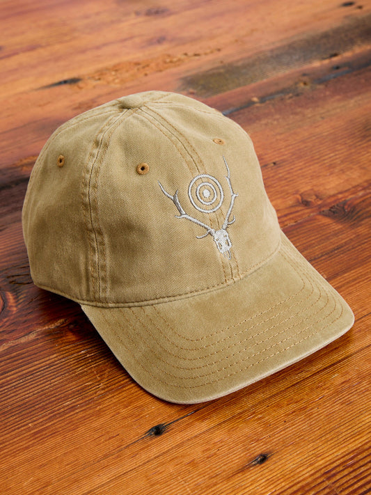Strap Back Dad Cap in Khaki