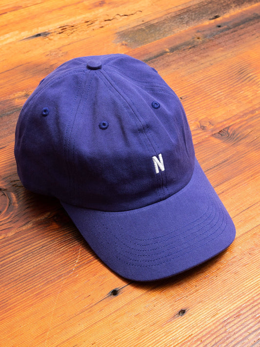 Twill Sports Cap in Ultra Marine