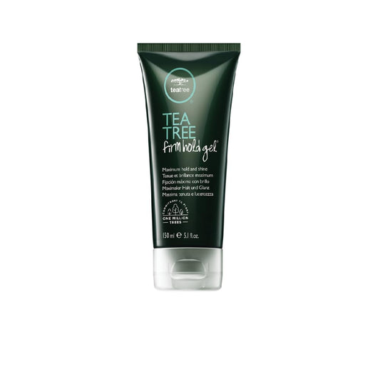 Tea Tree Firm Hold Gel, Hair Gel, Maximum Hold, High-Shine Finish, For All Hair Types, 5.1 fl. oz.