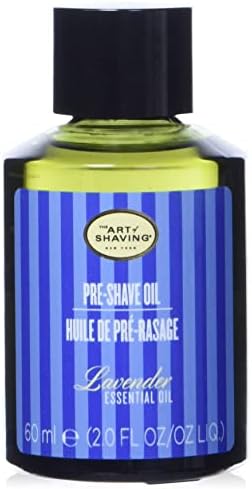 The Art of Shaving Pre Shave Beard Oil for Men, Protects Against Irritation and Razor Burn, Clinically Tested for Sensitive Skin, Lavender, 2 Oz