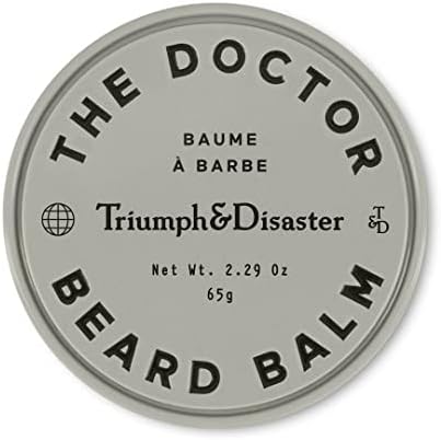 TRIUMPH & DISASTER | The Doctor Beard Balm | Firm Hold & Non-Greasy - Natural Finish, 2.29 oz