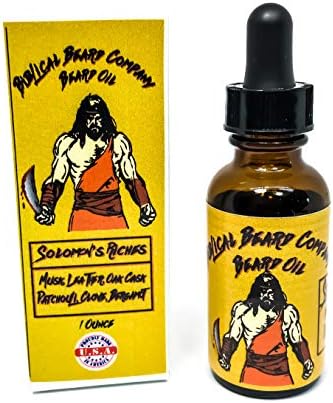 Biblical Beard Company - Beard Oil - Made in USA (Solomon's Riches)