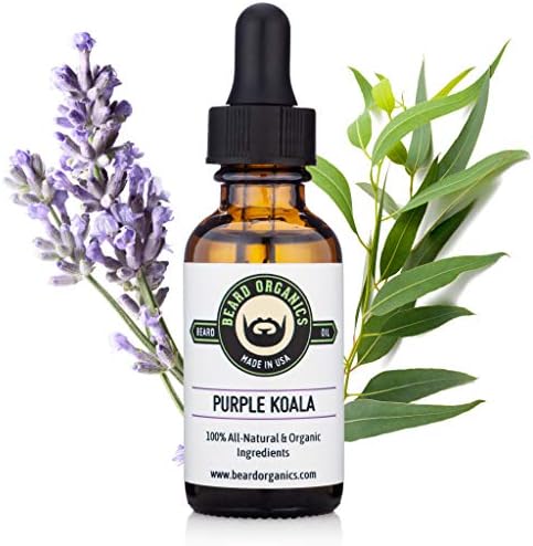 Beard Organics Purple Koala Beard Oil | Eucalyptus & Lavender