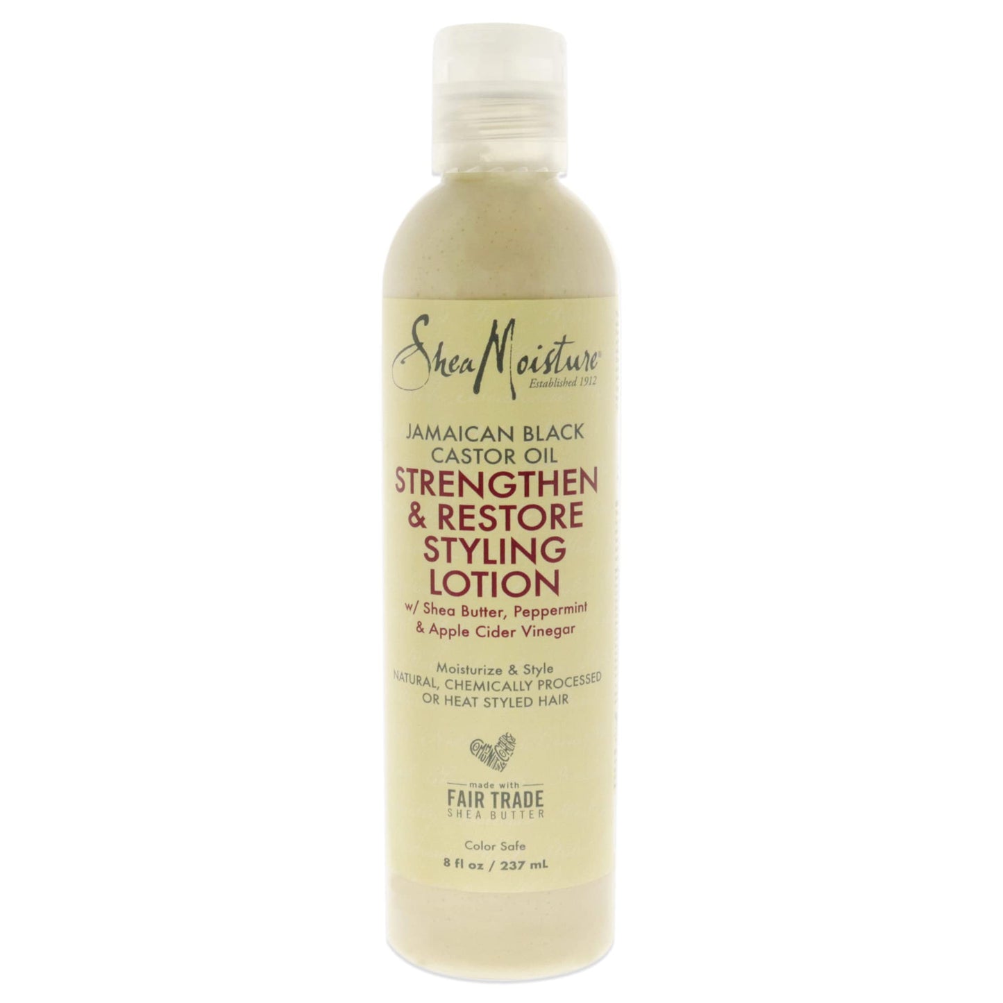 Shea Moisture Jamaican Black Castor Oil Strengthen Grow and Restore Styling Lotion 236 ml by Shea Moisture