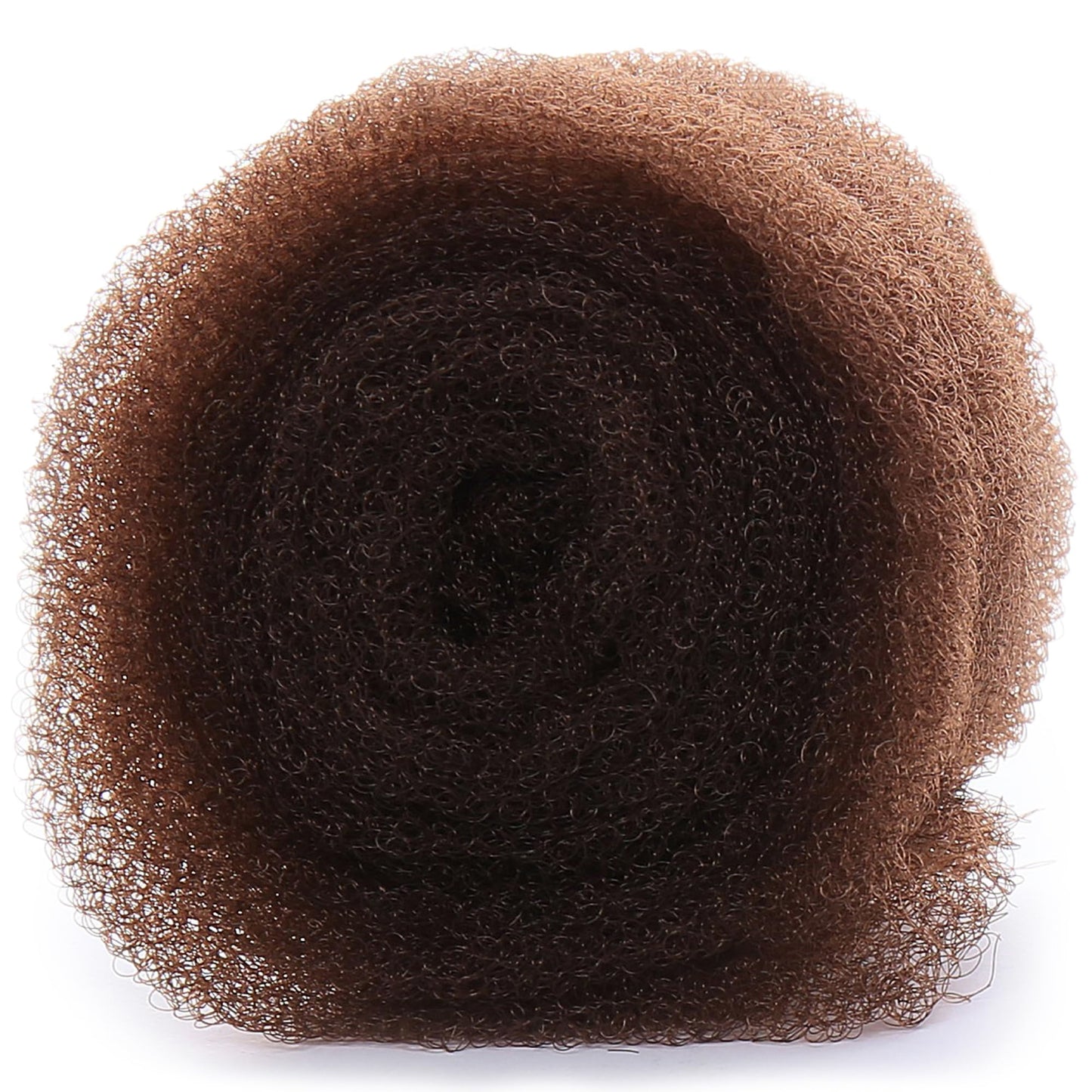 TSB Secret Filler, Brown, 1 Pack - Patent Pending Hair Filler - Ultimate Hair Bun Maker, Volume Hair Bumps Tool - Perfect for Brides, Performers - Non-Irritating, All-Day Hold