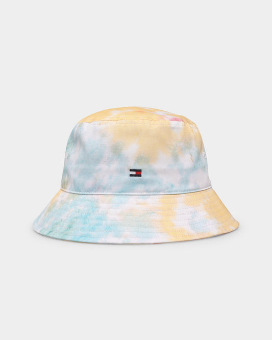 Tommy Hilfiger Kids' Small Flag Tie Dye Bucket Hat Tie Dye
