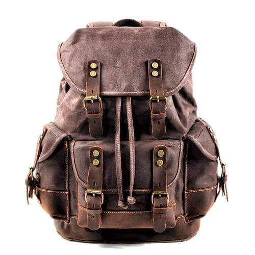 Waterproof Waxed Canvas Backpack