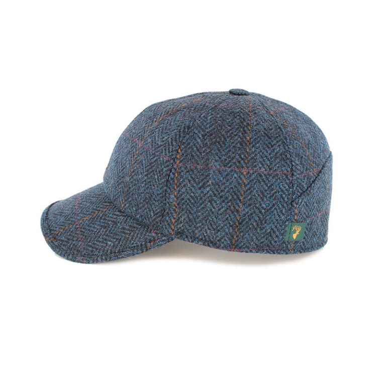 Blue Plaid Baseball Cap