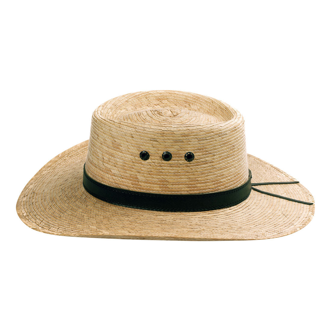 Angel Eyes Wide Brim Hat Handmade from 100% Oaxacan Coconut Palm Leaves - Coconut Milk