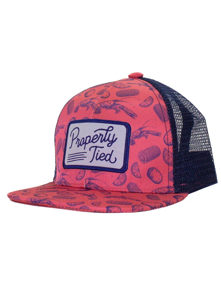 Boys Sportsman Trucker Hat, Crawfish Boil