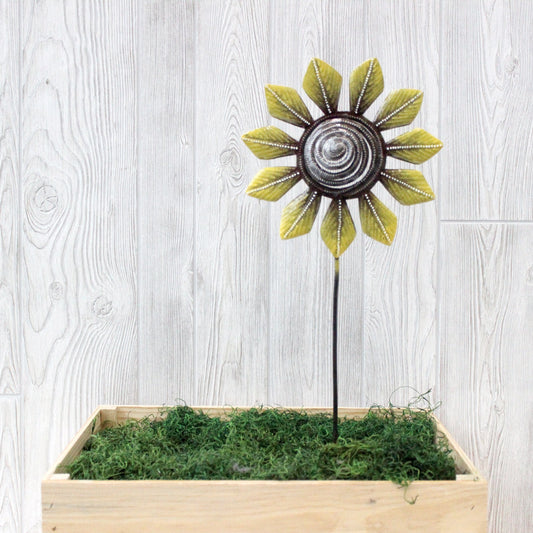 Sunflower Garden Stake