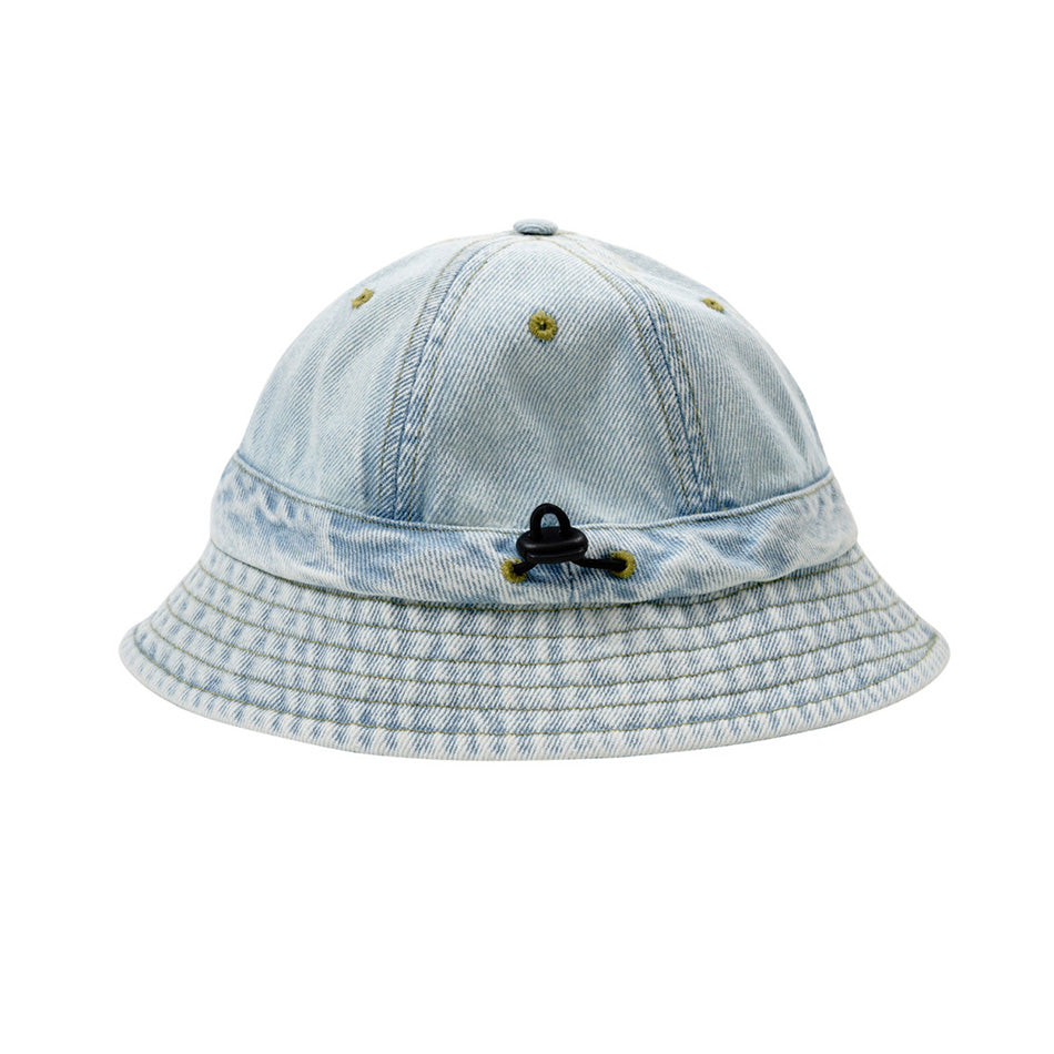 Stitch Bucket Washed Denim Hat 2024