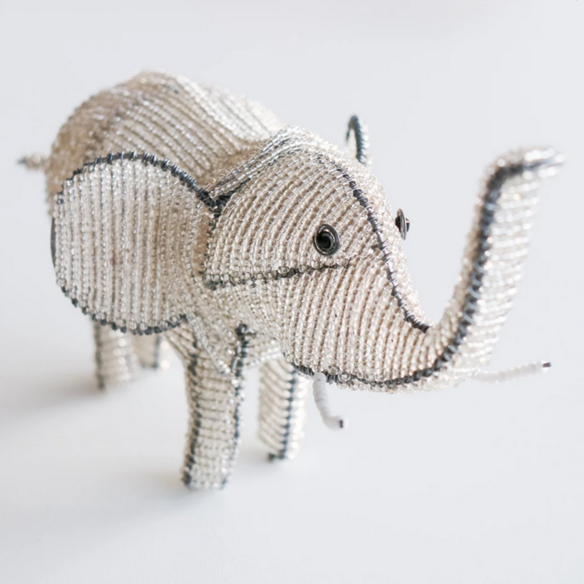 Beaded Elephant - African Collection