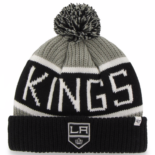 '47 Brand - L.A Kings Bobble Hat - Black / Grey
