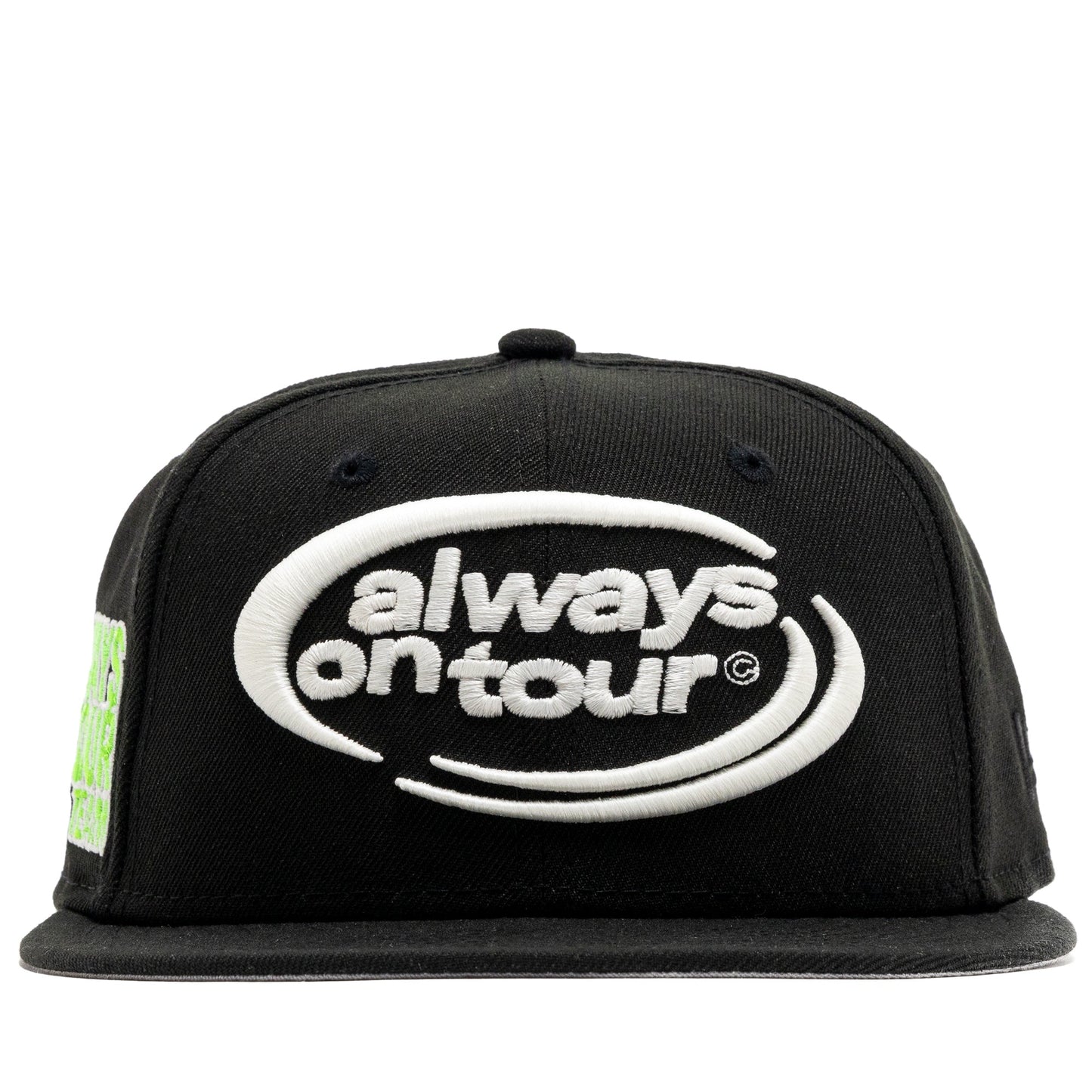 Always On Tour x New Era 59FIFTY Fitted Hat - Black/Glow
