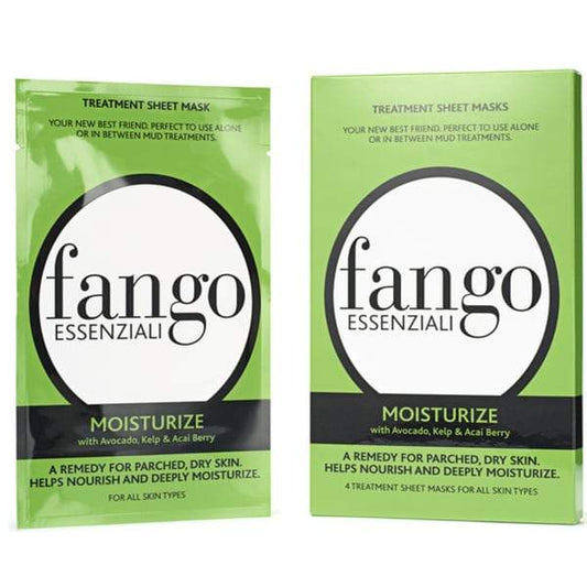 Borghese Fango Essenziali Moisturize Treatment Sheet Mask 4 Pack