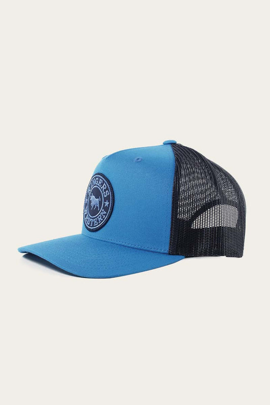 Signature Bull Trucker Cap - Blue/Navy