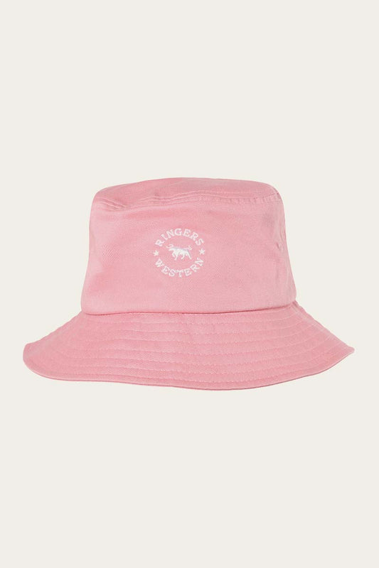 Short Kids Bucket Hat - Pink